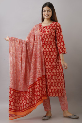 Prathmikta Printed Kurta, Trouser/Pant & Dupatta Set