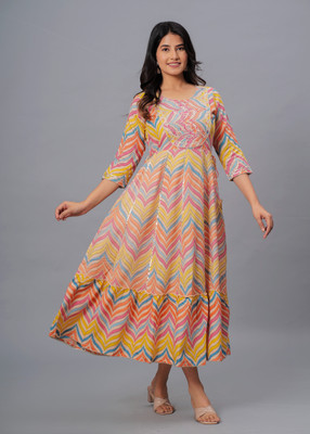 Vifa Plus Printed Kurta, Trouser/Pant & Dupatta Set