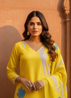 LIMRA Printed Kurta, Salwar & Dupatta Set