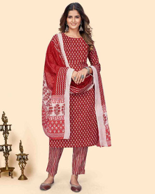 CreationRajvi Printed Kurta, Trouser/Pant & Dupatta Set