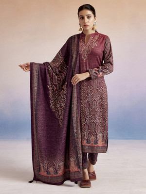 Jaipur Kurti Printed Kurta, Trouser/Pant & Dupatta Set