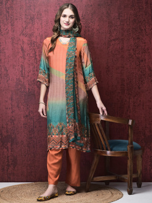 SHREE - SHE IS SPECIAL Embroidered Kurta, Trouser/Pant & Dupatta Set