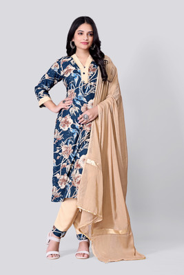 SHYAMALI FASHION Printed Kurta, Trouser/Pant & Dupatta Set