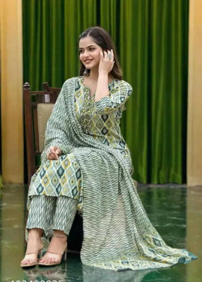 SANDIP Self Design Kurta, Salwar & Dupatta Set