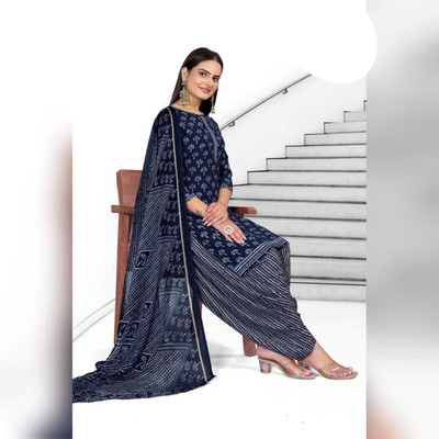 SIMPLYETHNIC Printed Kurta, Salwar & Dupatta Set