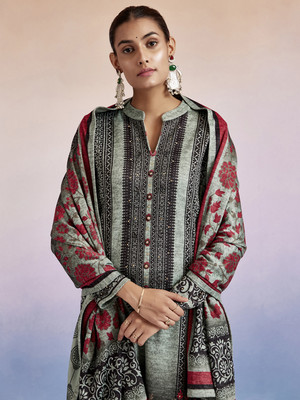 Jaipur Kurti Printed Kurta, Trouser/Pant & Dupatta Set