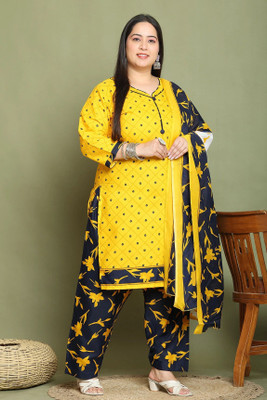 Aaradhya Fashion Printed Kurta, Patiala & Dupatta Set