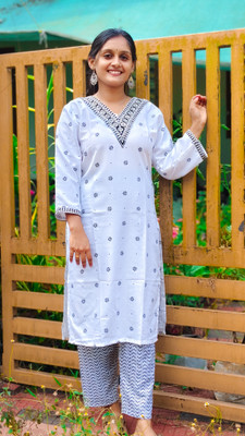 SHREE HARIJI TEXTILE Printed Anarkali Kurta, Bottom & Dupatta Set