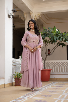 MAT FASHION Embroidered Kurta, Trouser/Pant & Dupatta Set