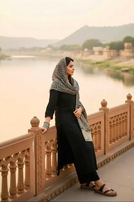 LIMRA Solid Kurta, Salwar & Dupatta Set