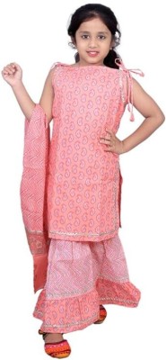 Zingle Embroidered Kurta, Salwar & Dupatta Set