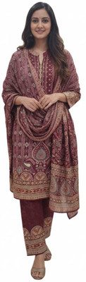 Zeevika Printed Kurta, Trouser/Pant & Dupatta Set