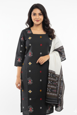 blimzone Self Design Kurta, Trouser/Pant & Dupatta Set