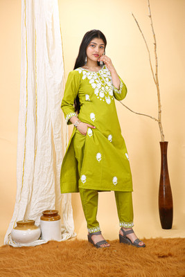 FULPARI Embroidered Kurta, Trouser/Pant & Dupatta Set