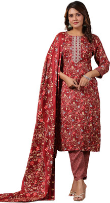 Seemrat Printed Kurta, Trouser/Pant & Dupatta Set