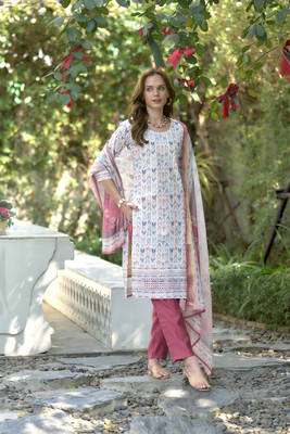 Shree Laxminarayan export Embroidered, Printed Kurta, Trouser/Pant & Dupatta Set