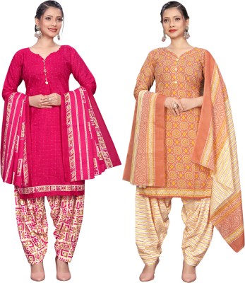 Rajnandini Printed Kurta, Patiala & Dupatta Set