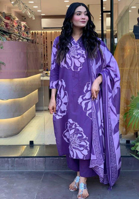 TVASMI Embroidered Kurta, Trouser/Pant & Dupatta Set