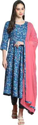 Aaradhya Fashion Printed Kurta, Trouser/Pant & Dupatta Set
