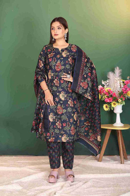 Sitara Setu Printed Kurta, Trouser/Pant & Dupatta Set