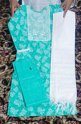 Rhancel Printed Kurta, Trouser/Pant & Dupatta Set
