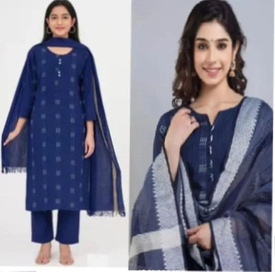 HOC's Printed Kurta, Trouser/Pant & Dupatta Set