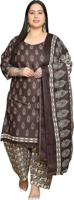 Wonder Weave Printed Kurta, Patiala & Dupatta Set