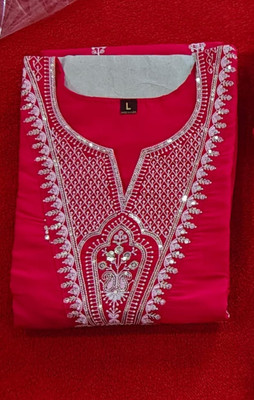 KAD Solid Kurta, Legging & Dupatta Set