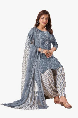 SIMPLYETHNIC Printed Kurta, Salwar & Dupatta Set
