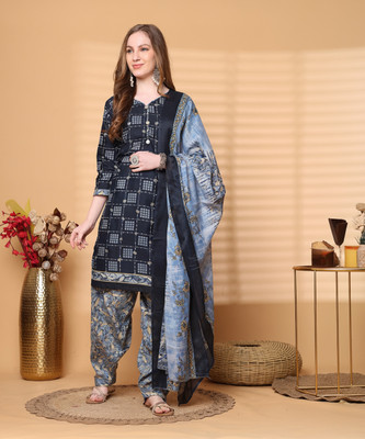 Merira Printed Kurta, Patiala & Dupatta Set