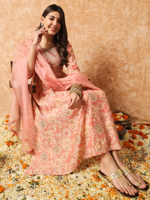 Stylish Fashion Embroidered Kurta, Trouser/Pant & Dupatta Set