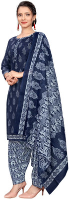 Merira Floral Print Kurta, Salwar & Dupatta Set