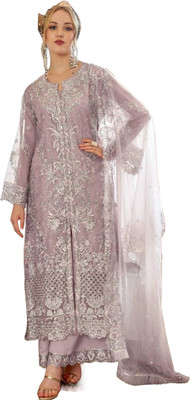 Uday art Embroidered Kurta, Salwar & Dupatta Set