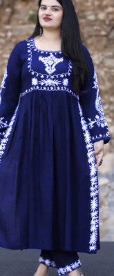 FULPARI Embroidered Kurta, Trouser/Pant & Dupatta Set