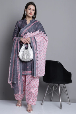 Rajnandini Printed Kurta, Patiala & Dupatta Set