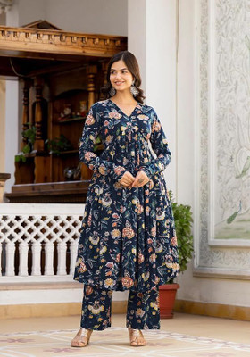 FABLISS Printed Kurta, Salwar & Dupatta Set