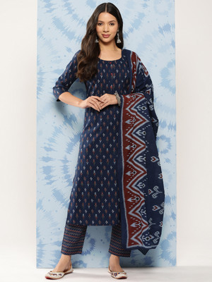 Nayo Printed Kurta, Trouser/Pant & Dupatta Set