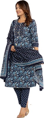 Masrat Collection Printed Kurta, Trouser/Pant & Dupatta Set