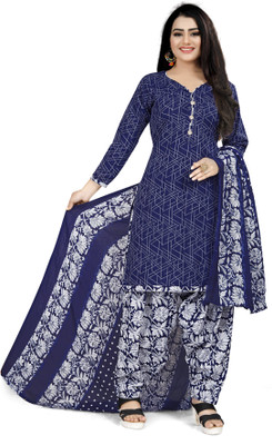 Rajnandini Printed Kurta, Patiala & Dupatta Set
