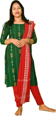 blimzone Printed Kurta, Legging & Dupatta Set