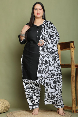 Rajnandini Printed Kurta, Patiala & Dupatta Set