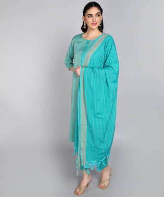 TextileCloth Embellished Kurta, Trouser/Pant & Dupatta Set