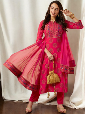 thegoodstore Printed Kurta, Trouser/Pant & Dupatta Set