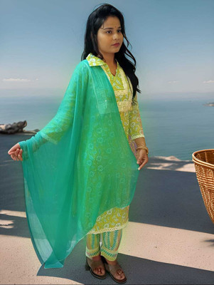 Darsh Fashion Era Printed Kurta, Salwar & Dupatta Set
