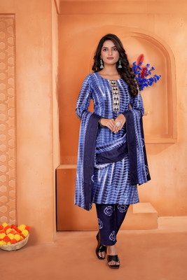 Sitara Setu Printed Kurta, Trouser/Pant & Dupatta Set