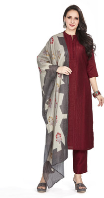 Nioni Embroidered Kurta, Trouser/Pant & Dupatta Set