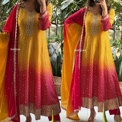 Aditi Printed Kurta, Trouser/Pant & Dupatta Set