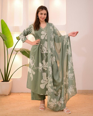 Shree shyam Printed Kurta, Salwar & Dupatta Set