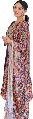 FancyFits Embroidered Kurta, Salwar & Dupatta Set
