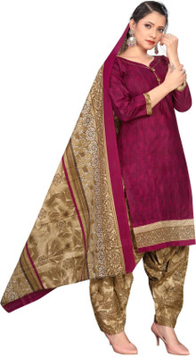Wonder Weave Printed Kurta, Patiala & Dupatta Set